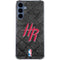 NBA Houston Rockets Dark Rust Galaxy A35 5G Clear Case